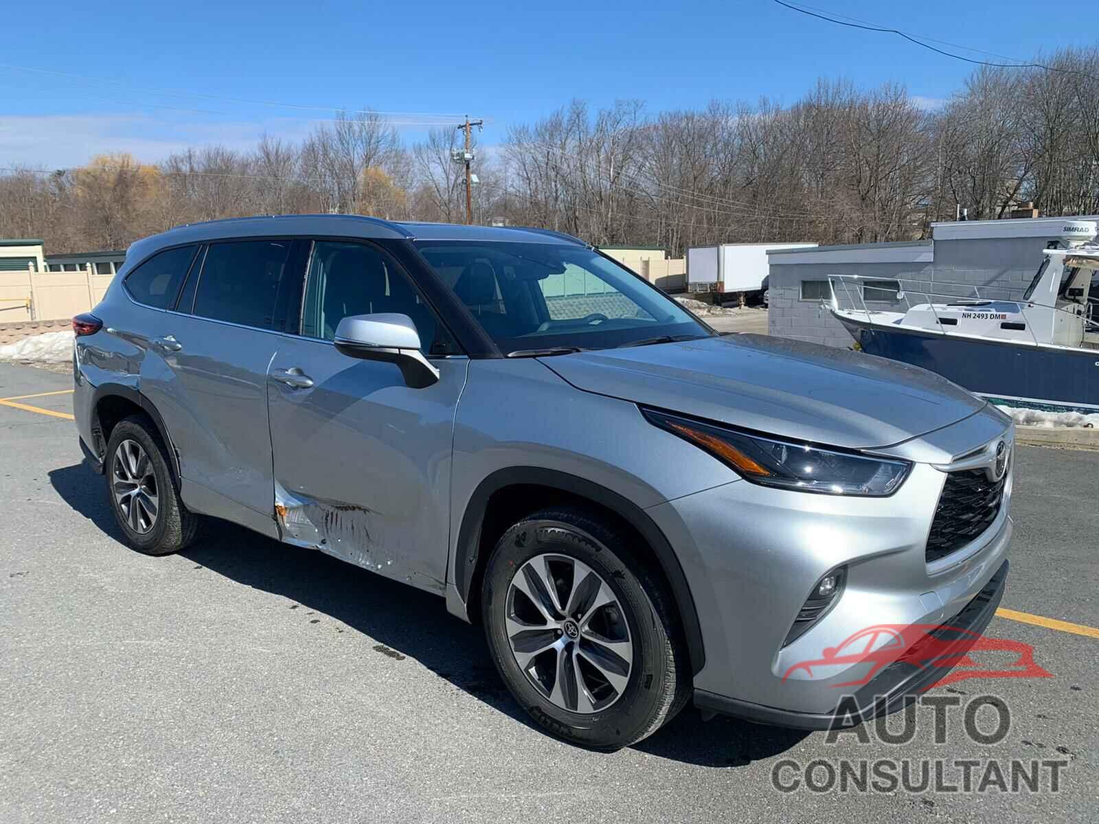 TOYOTA HIGHLANDER 2021 - 5TDGZRAH2MS515999