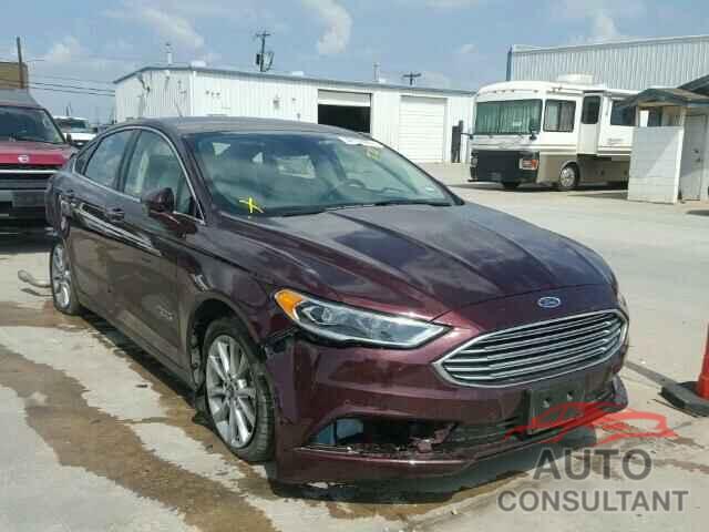 FORD FUSION 2017 - 3FA6P0SU4HR283493