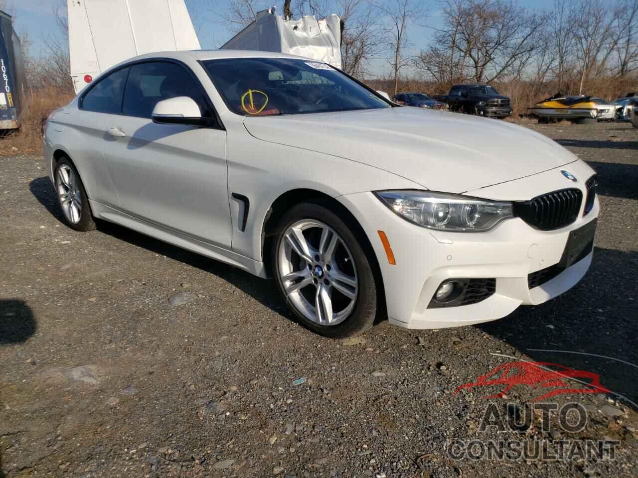 BMW 4 SERIES 2017 - WBA4P3C52HK528027