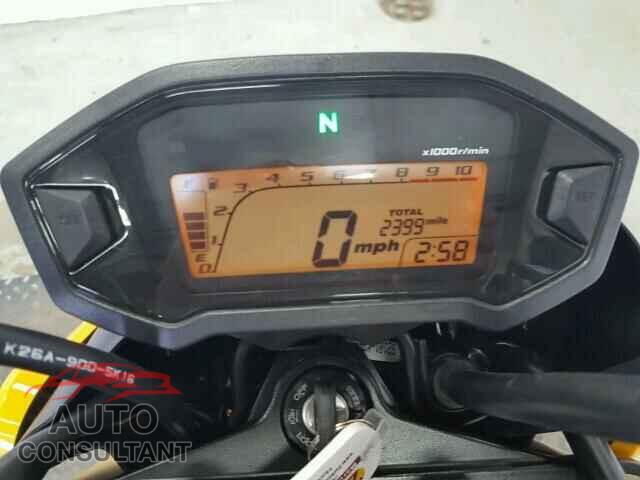 HONDA GROM 2015 - MLHJC6113F5107560