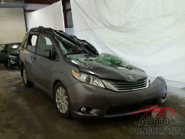 TOYOTA SIENNA 2017 - 5TDDZ3DC5HS148389