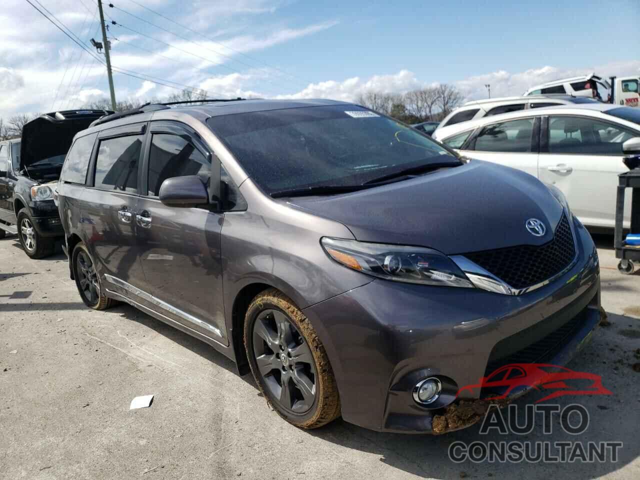 TOYOTA SIENNA 2016 - 5TDXK3DC4GS745386