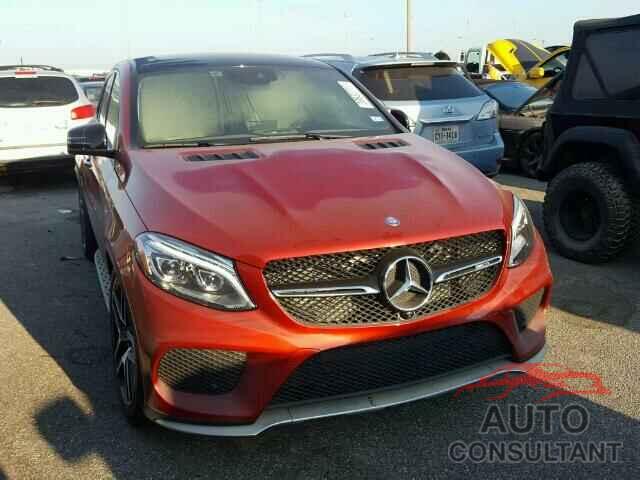 MERCEDES-BENZ GLE300 2017 - 4JGED6EB3HA064316