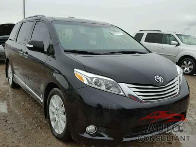 TOYOTA SIENNA 2017 - 5TDYZ3DC7HS833589