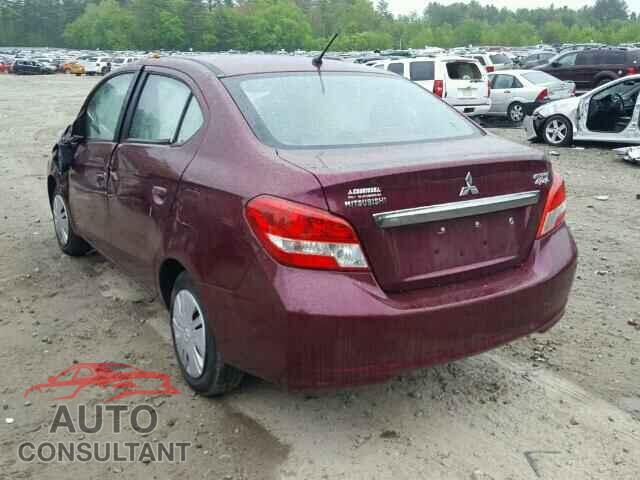 MITSUBISHI MIRAGE 2017 - ML32F3FJ7HH003941