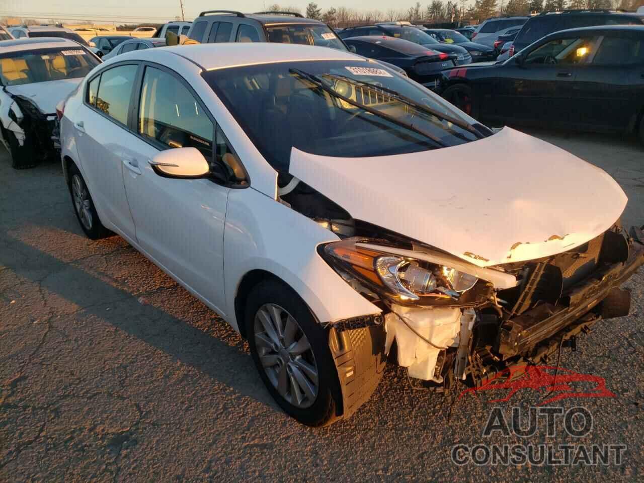 KIA FORTE 2016 - KNAFX4A62G5445995