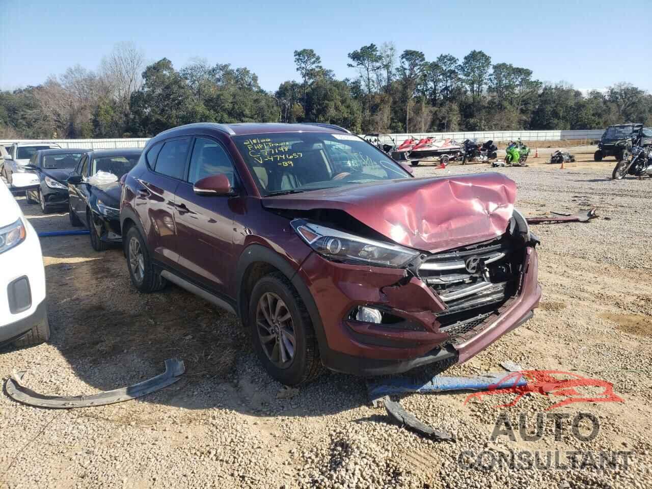 HYUNDAI TUCSON 2017 - KM8J33A40HU474657
