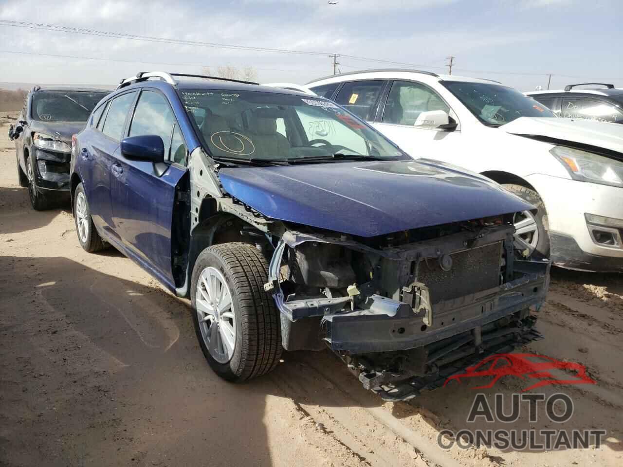 SUBARU IMPREZA 2017 - 4S3GTAB6XH3722566