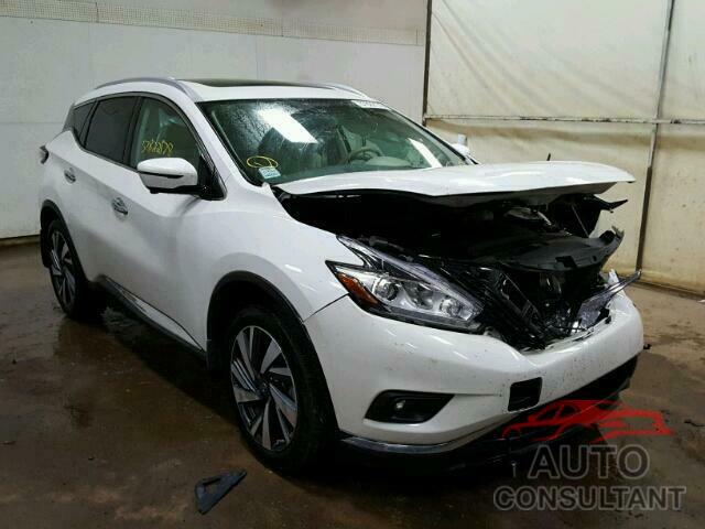 NISSAN MURANO 2017 - 5N1AZ2MH4HN110047