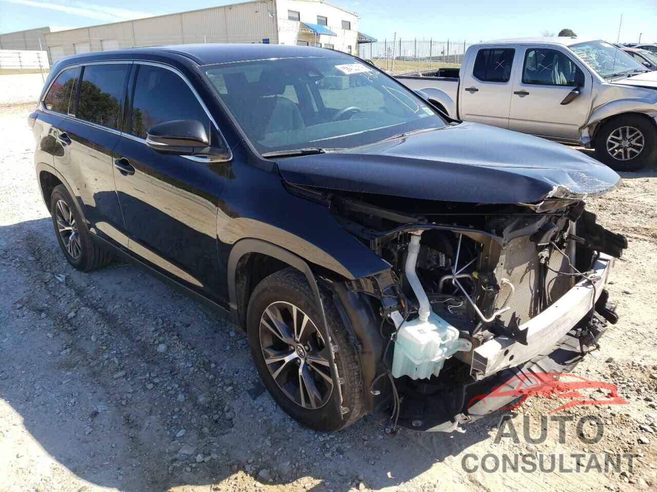 TOYOTA HIGHLANDER 2019 - 5TDZZRFH4KS298728
