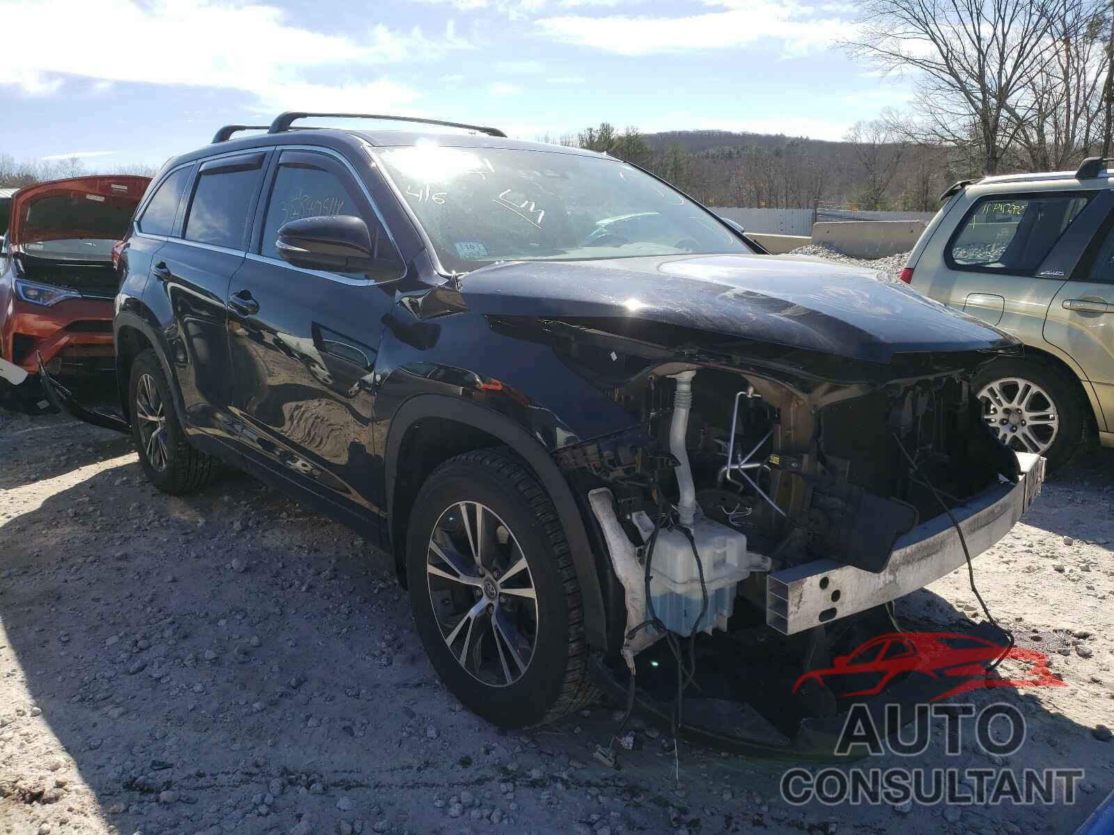 TOYOTA HIGHLANDER 2017 - 5TDBZRFH6HS467965