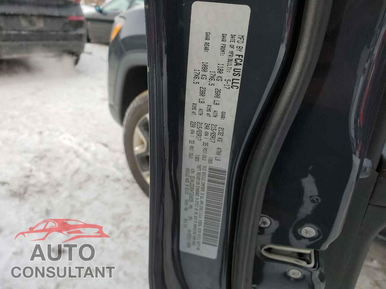 JEEP COMPASS 2017 - 3C4NJDDB9HT650935