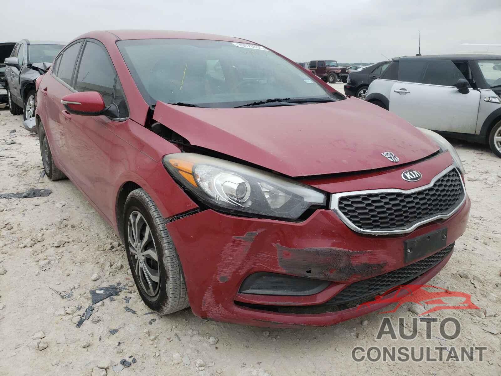 KIA FORTE 2016 - KNAFX4A66G5512811
