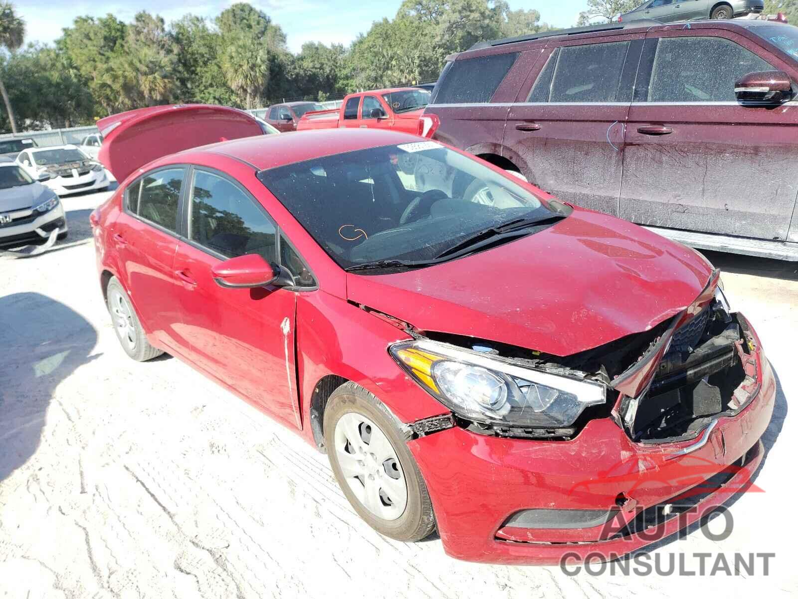KIA FORTE 2016 - KNAFK4A69G5586027