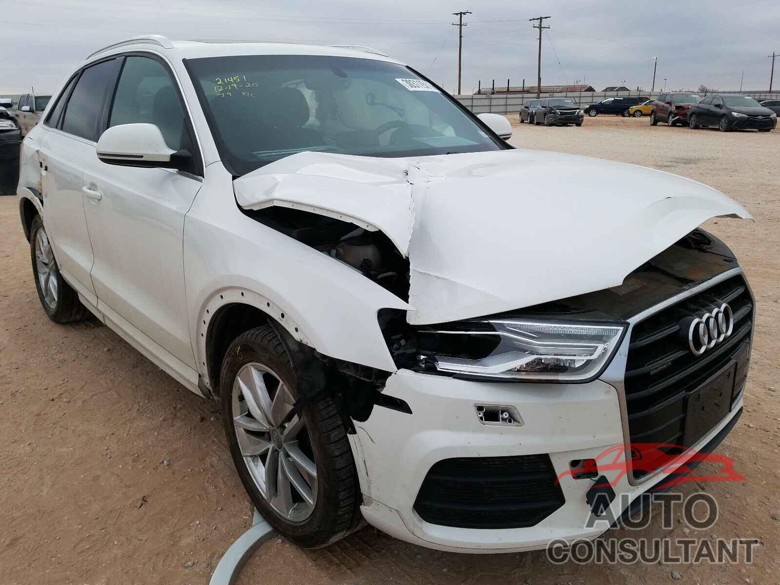 AUDI Q3 2017 - WA1JCCFS4HR000977