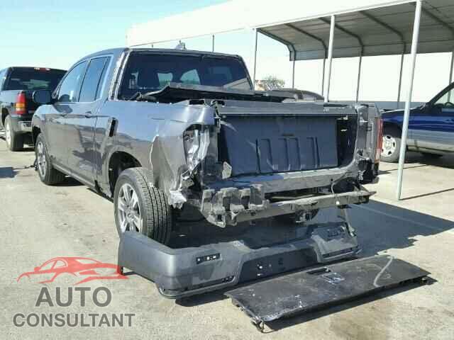 HONDA RIDGELINE 2017 - 5FPYK2F50HB005666