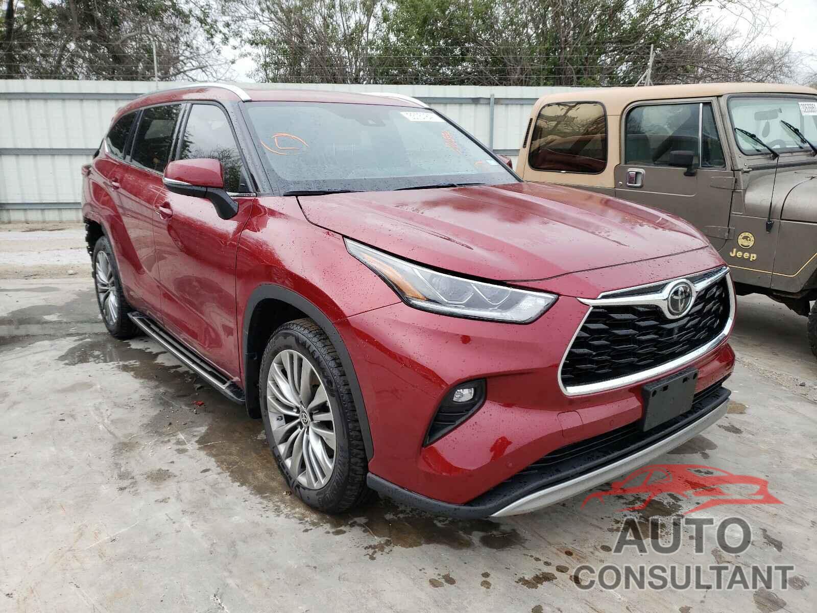 TOYOTA HIGHLANDER 2020 - 5TDFZRAH6LS030856