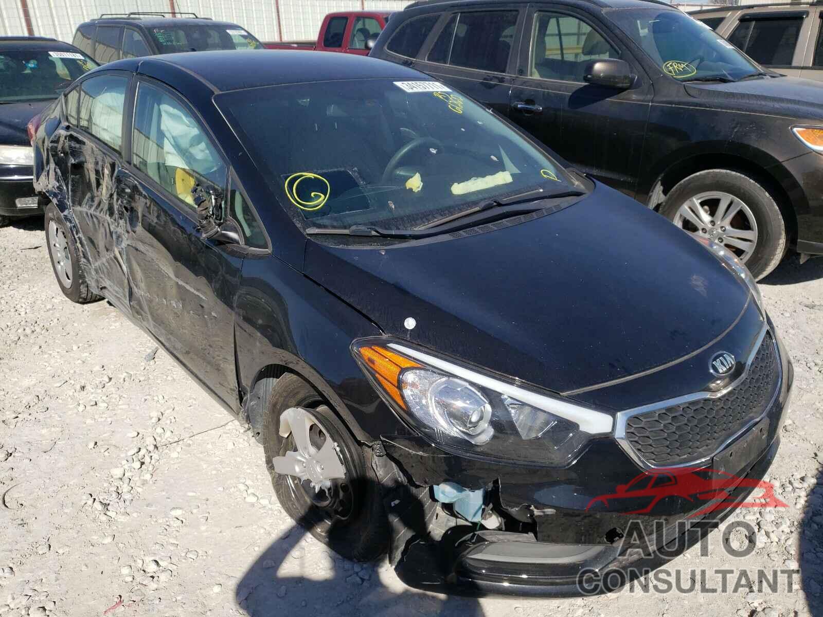 KIA FORTE 2016 - KNAFK4A69G5612612