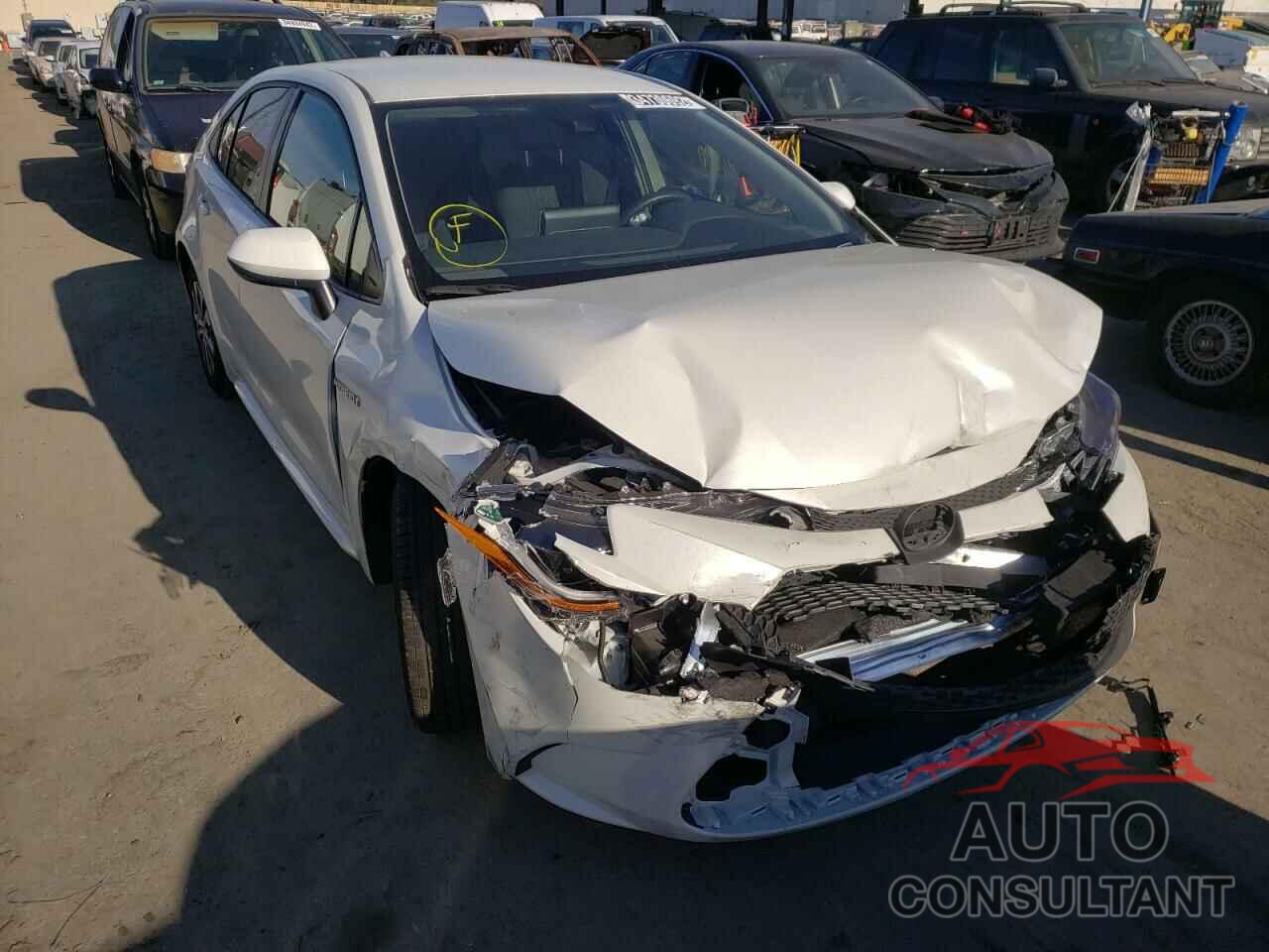TOYOTA COROLLA 2021 - JTDEAMDE1MJ013324