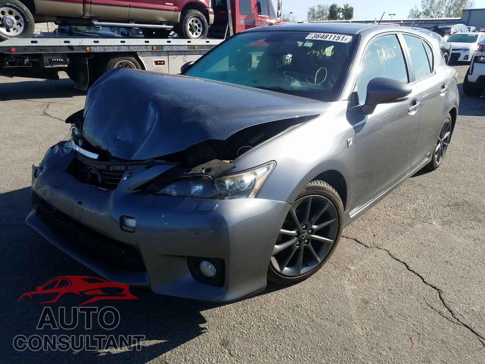 LEXUS CT 200 2013 - JTHKD5BH0D2132603