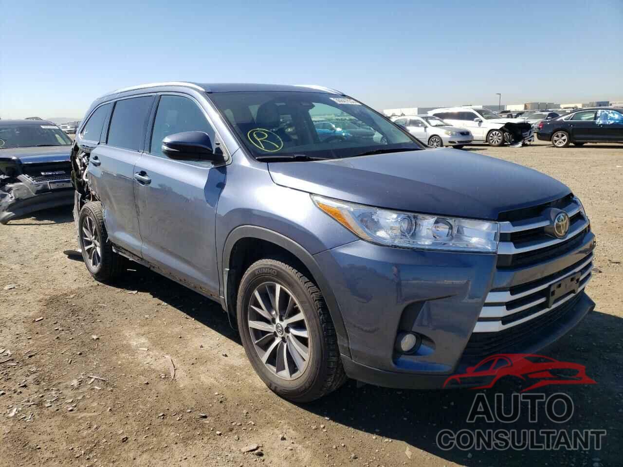 TOYOTA HIGHLANDER 2017 - 5TDJZRFH8HS400831