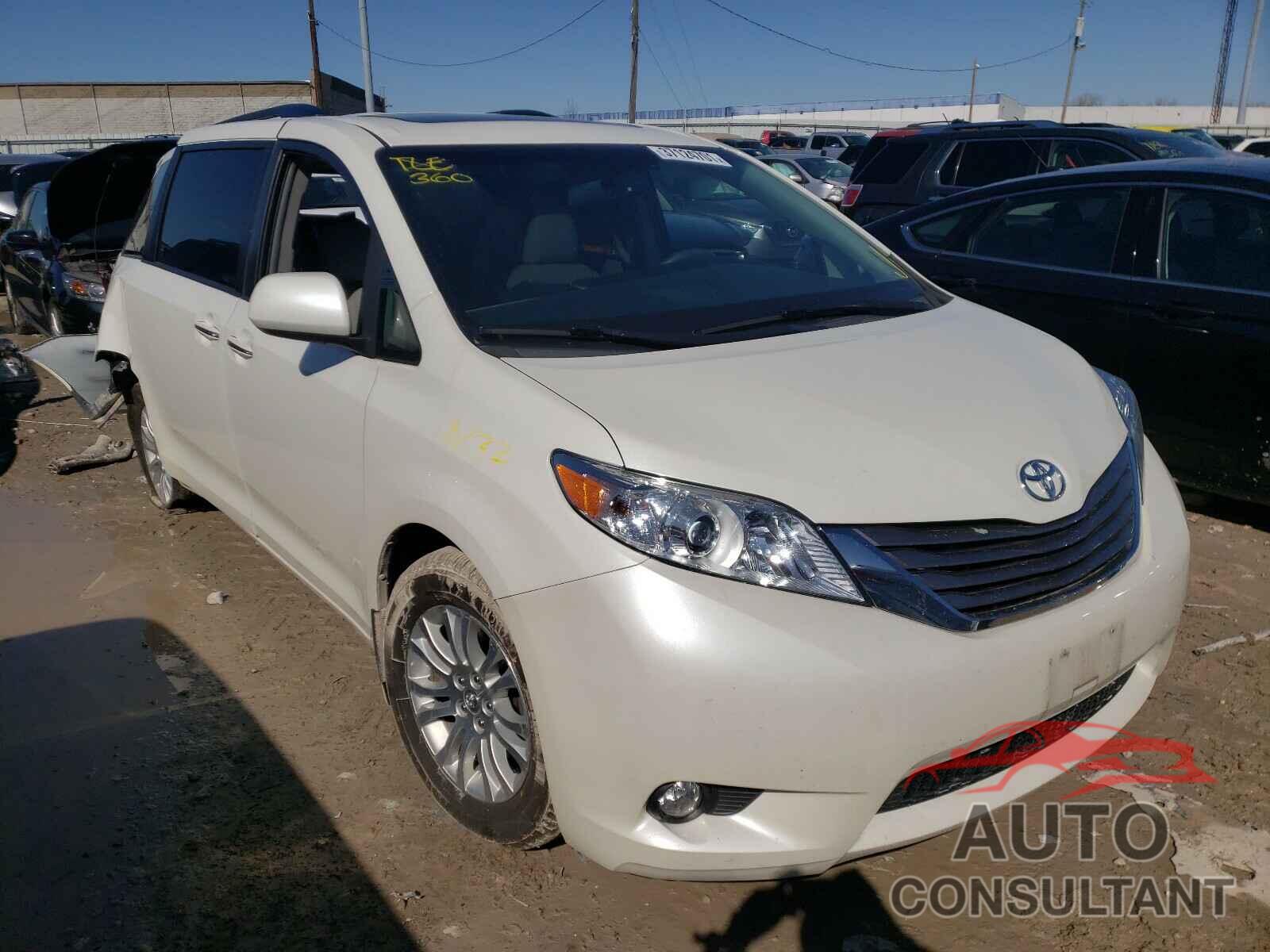 TOYOTA SIENNA 2017 - 5TDYZ3DC8HS871462