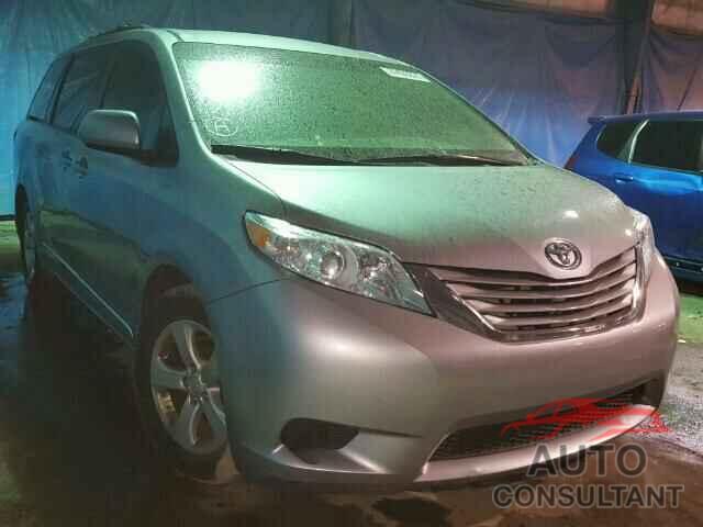 TOYOTA SIENNA 2015 - 5TDKK3DC0FS593521