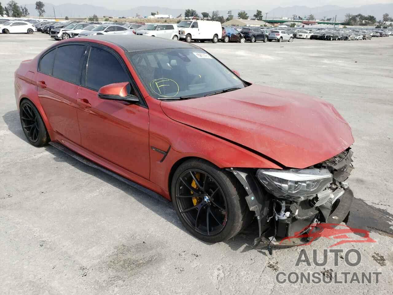 BMW M3 2018 - WBS8M9C55J5K98304