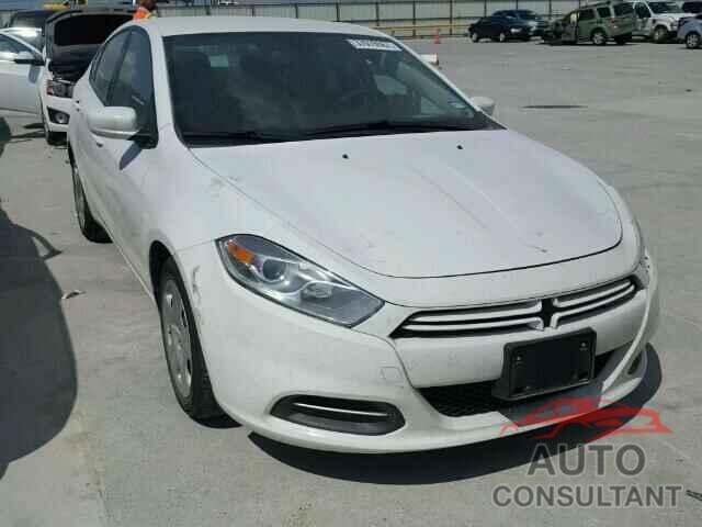 DODGE DART 2015 - 1C3CDFAAXFD362838