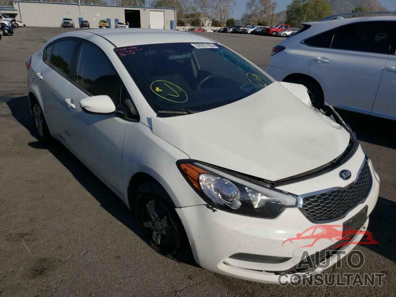 KIA FORTE 2016 - KNAFK4A65G5587613