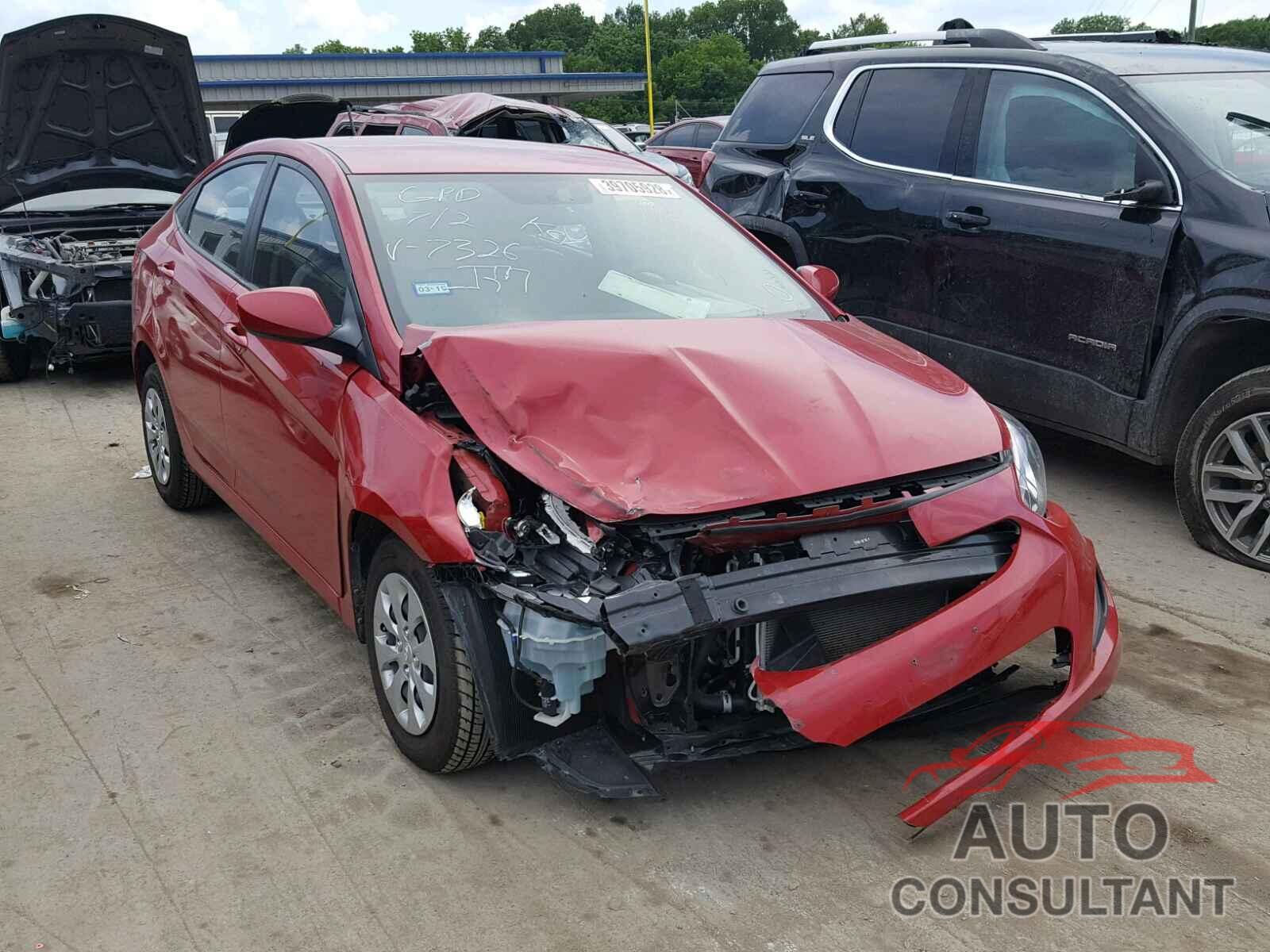 HYUNDAI ACCENT 2016 - KMHCT4AE0GU077326