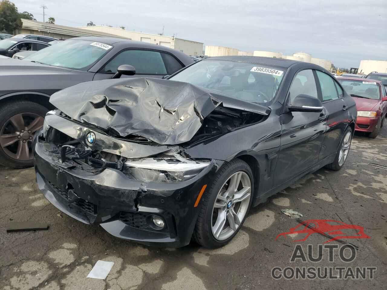 BMW 4 SERIES 2019 - WBA4J5C52KBM65242