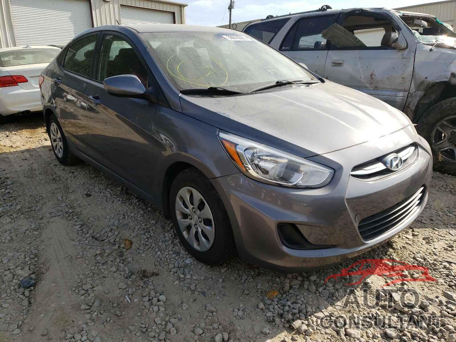 HYUNDAI ACCENT 2017 - KMHCT4AE5HU330402