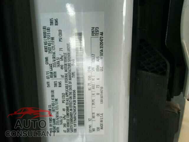 FORD TRANSIT CO 2015 - 1FTNR1ZM3FKB19956