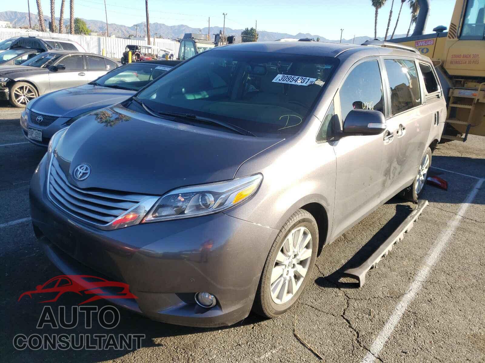 TOYOTA SIENNA 2017 - 5TDYZ3DC0HS856809