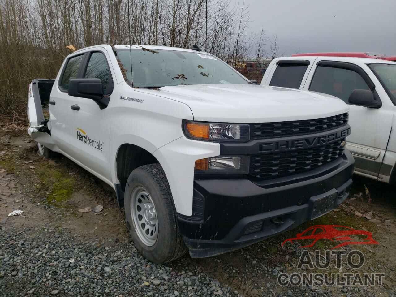 CHEVROLET SILVERADO 2019 - 3GCUYAEF8KG183840