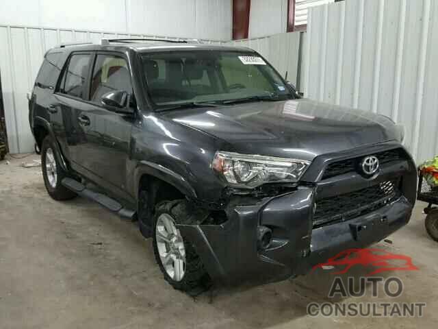 TOYOTA 4RUNNER 2016 - JTEZU5JR0G5143786