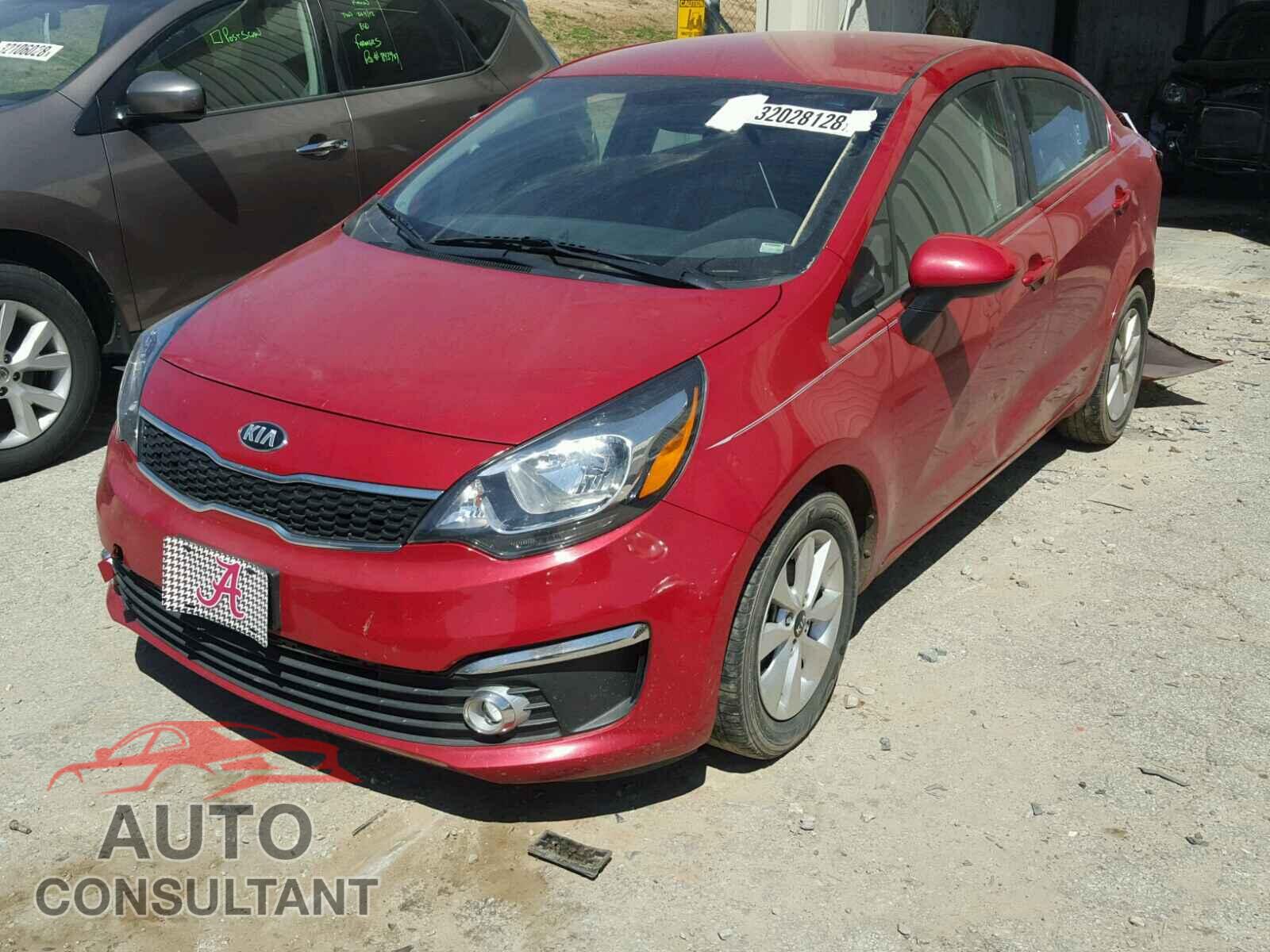 KIA RIO 2016 - KNADN4A34G6649520