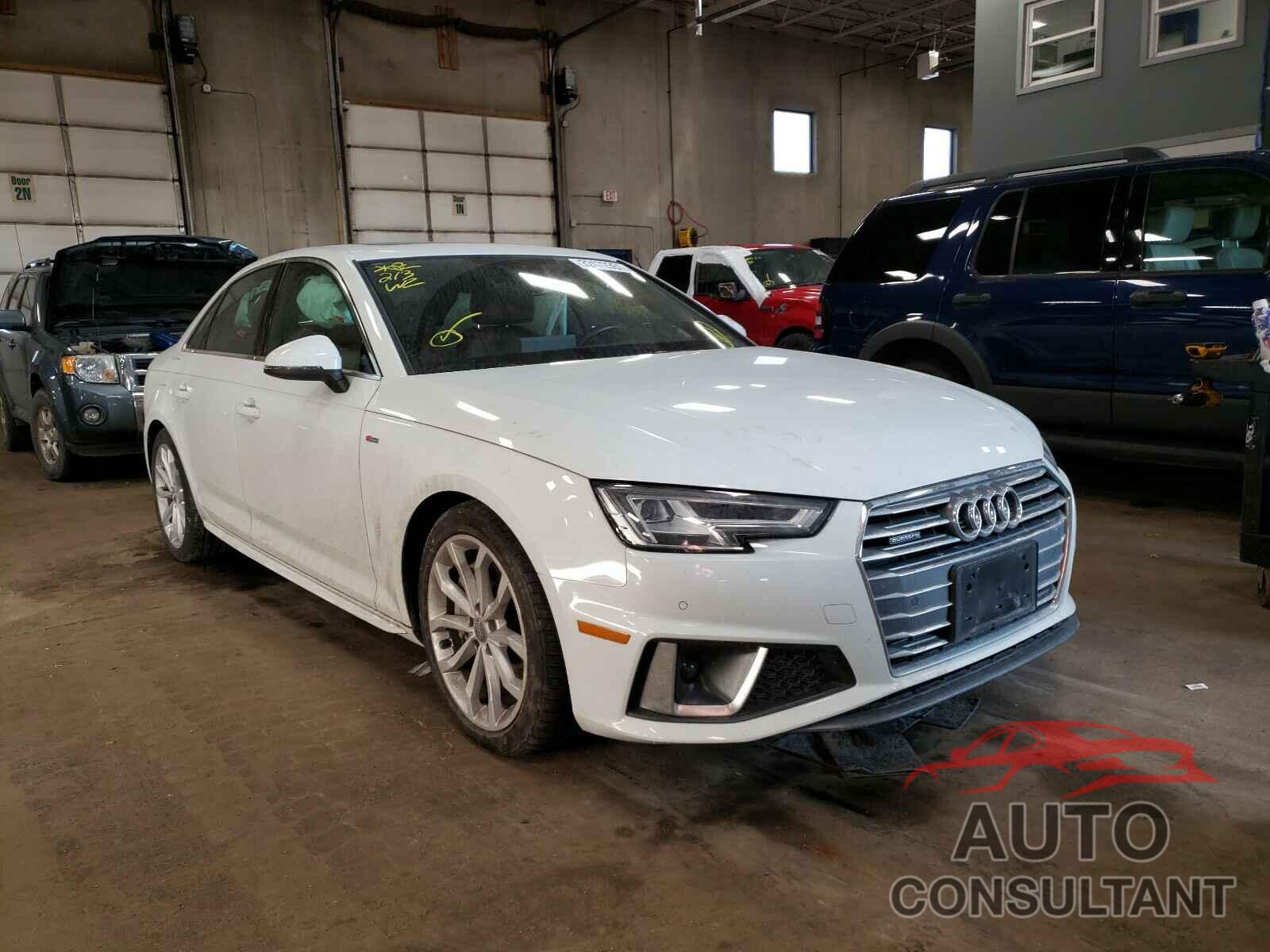 AUDI A4 2019 - WAUENAF49KA041325