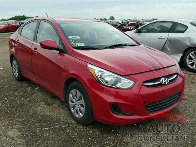 HYUNDAI ACCENT 2016 - KMHCT4AE5GU051904