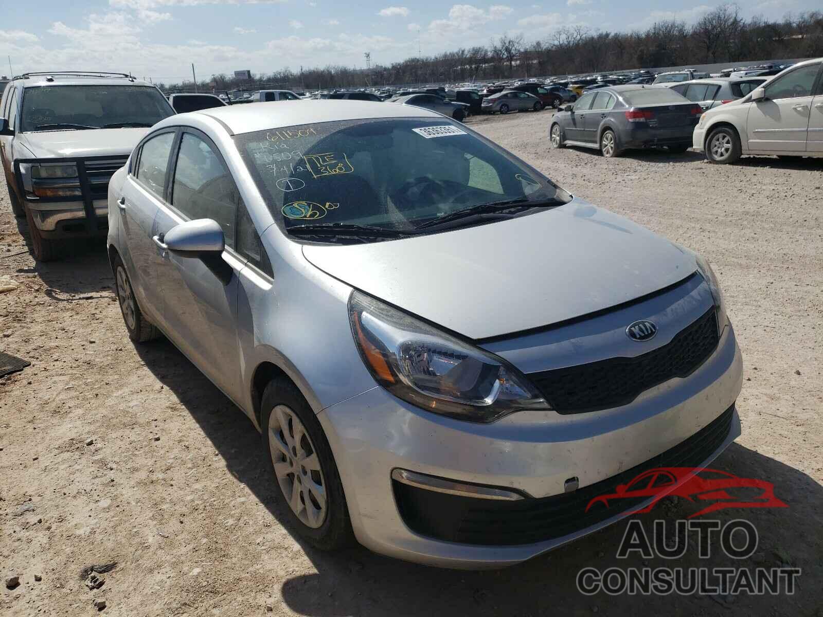KIA RIO 2016 - KNADM4A39G6611509