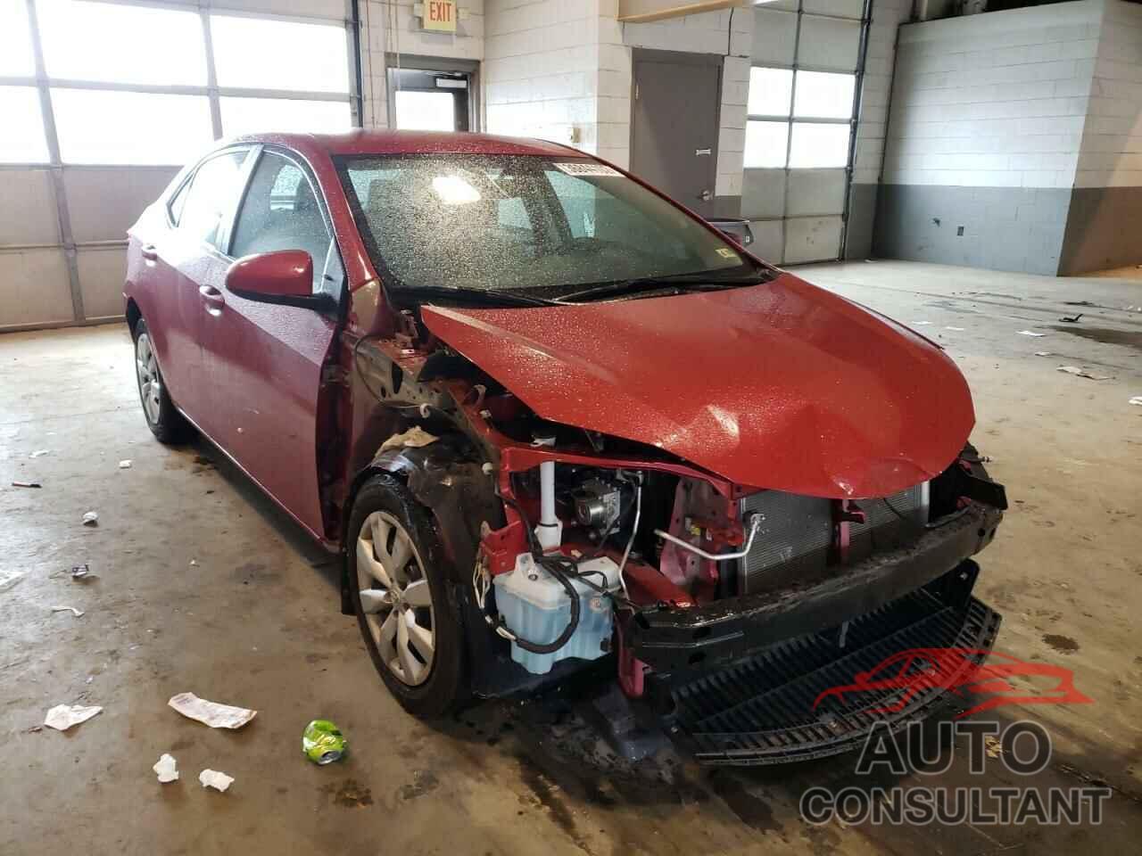 TOYOTA COROLLA 2016 - 2T1BURHE7GC604520