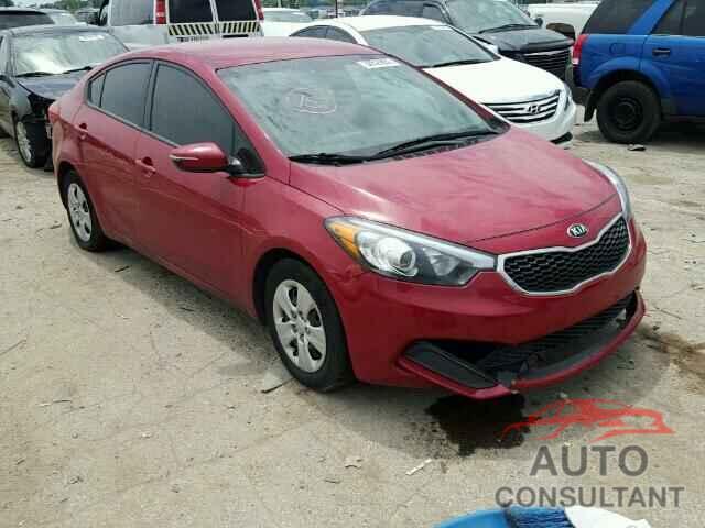 KIA FORTE 2016 - KNAFX4A6XG5517770