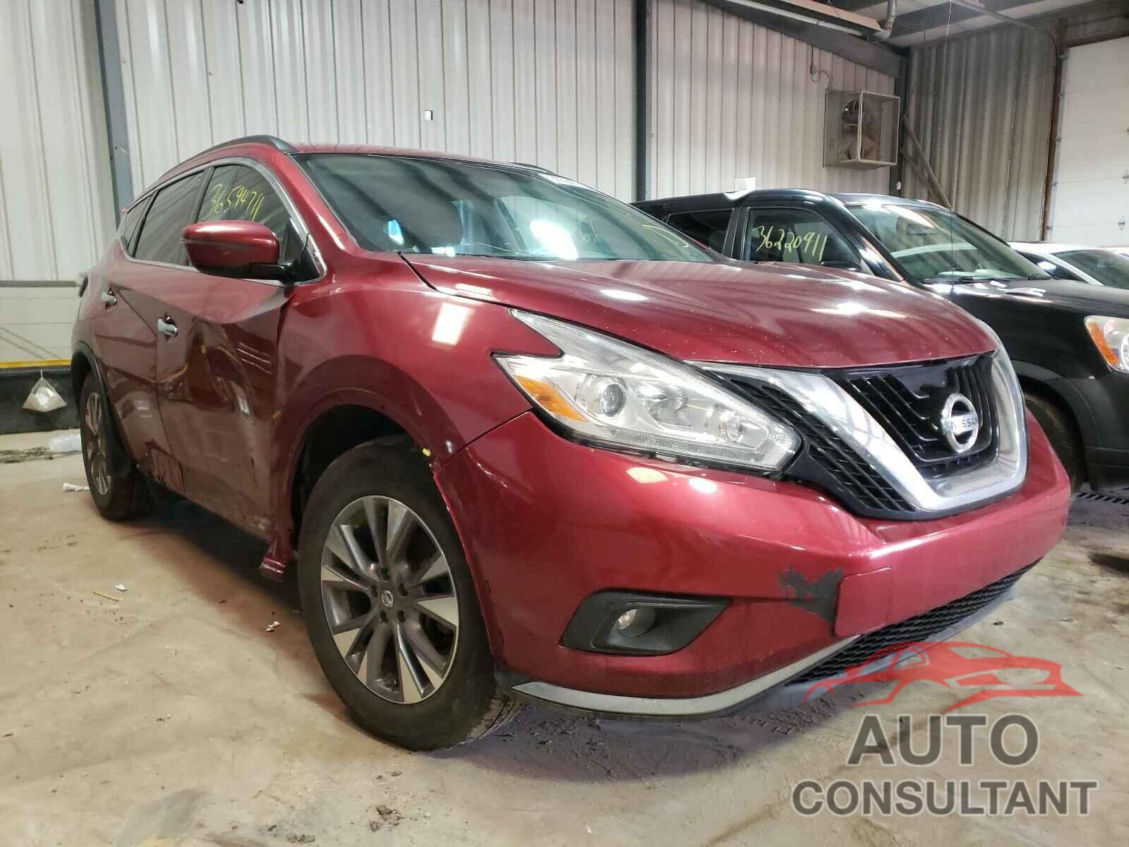 NISSAN MURANO 2016 - 5N1AZ2MHXGN108589