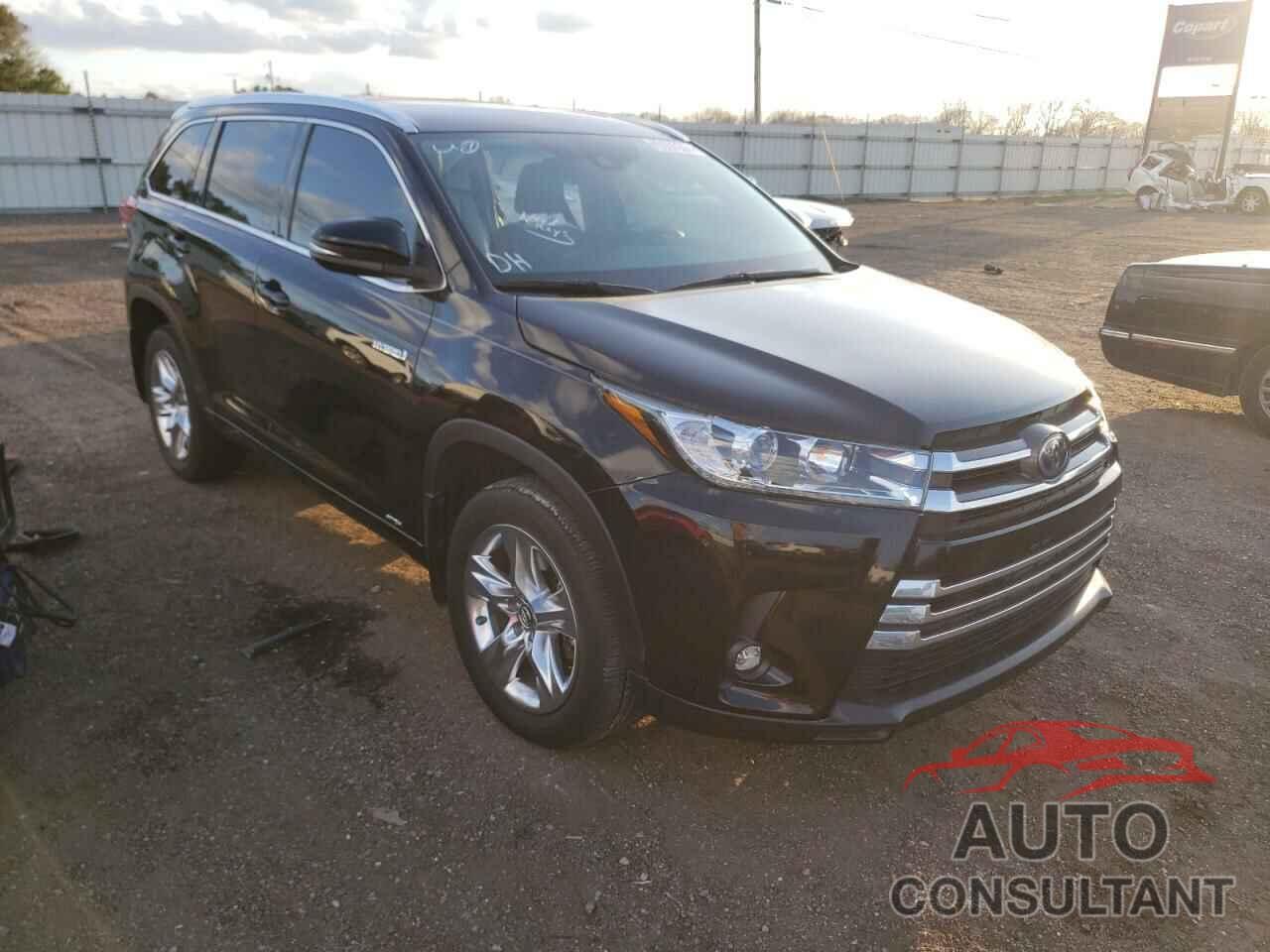 TOYOTA HIGHLANDER 2019 - 5TDDGRFH7KS064387