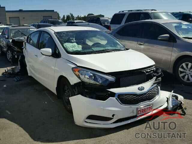 KIA FORTE 2016 - KNAFK4A66G5615774