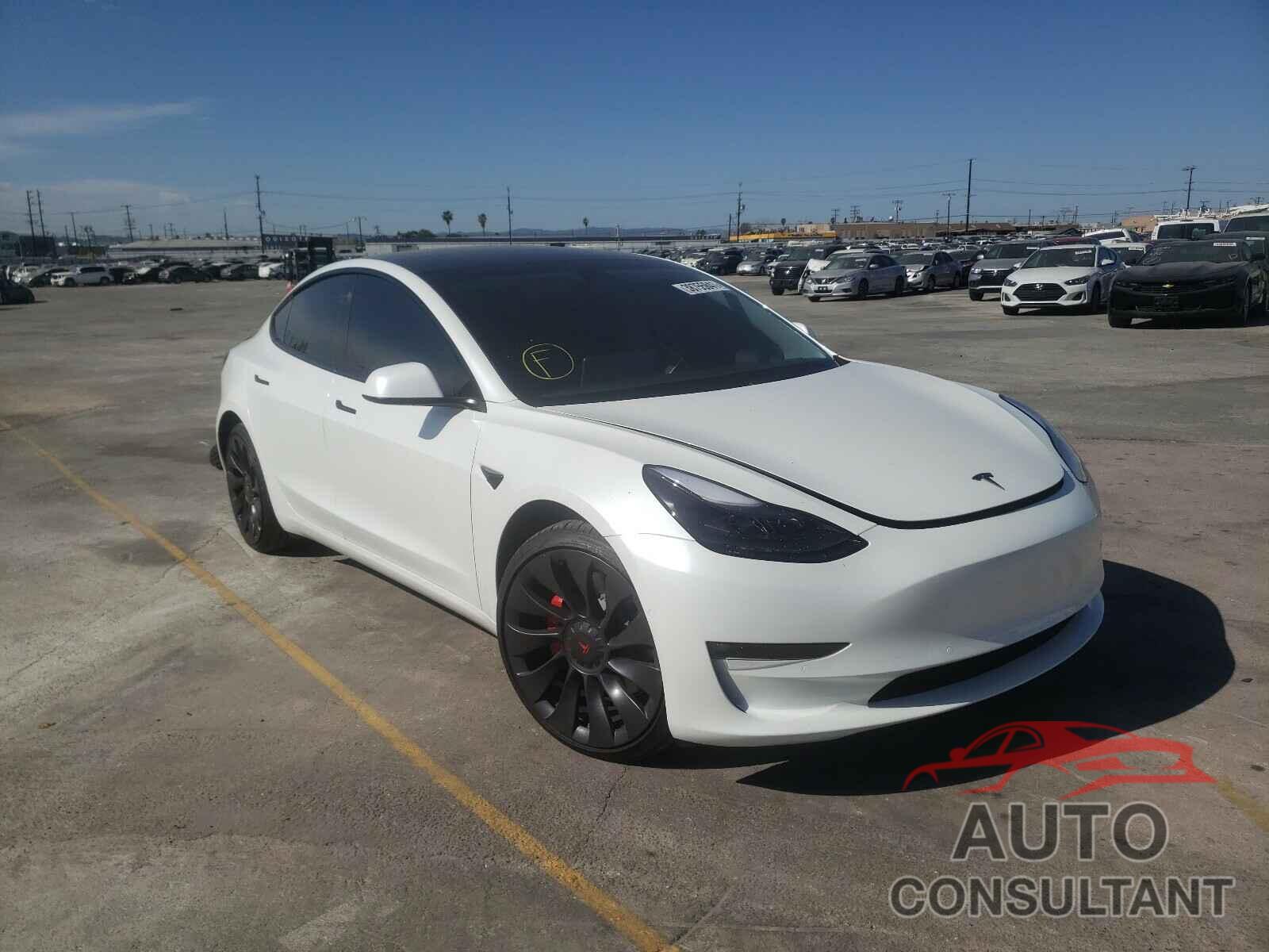 TESLA MODEL 3 2021 - 5YJ3E1EC1MF876266