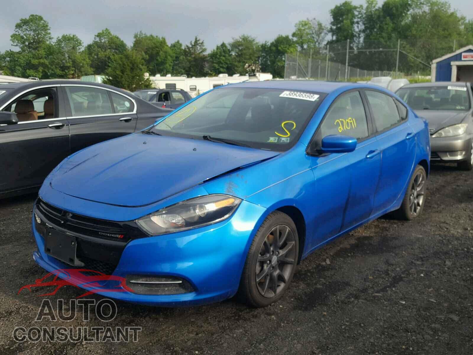 DODGE DART 2016 - 1C3CDFAA3GD540610