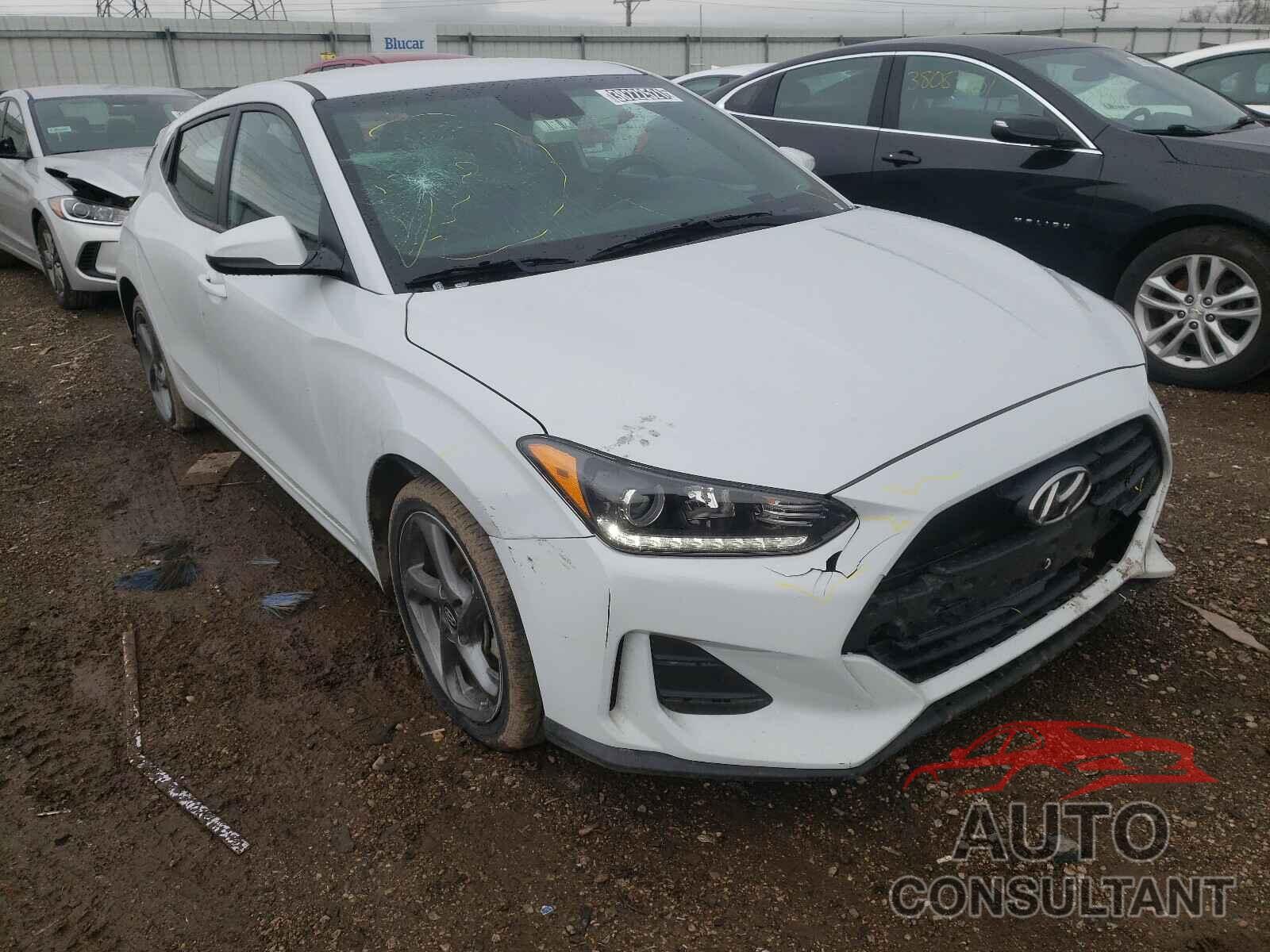 HYUNDAI VELOSTER 2019 - KMHTG6AF4KU016823