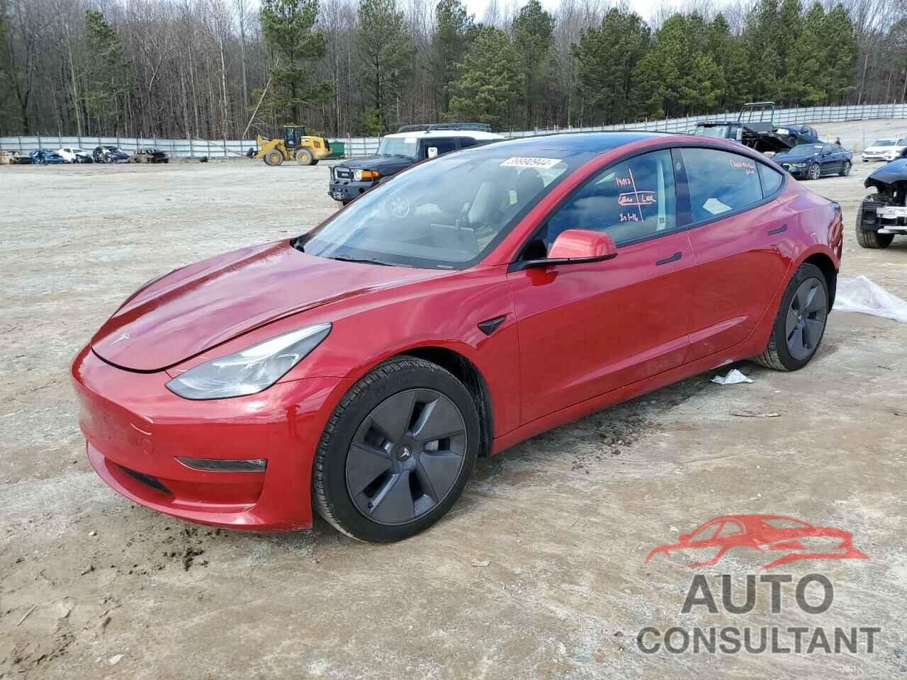 TESLA MODEL 3 2022 - 5YJ3E1EB9NF257388
